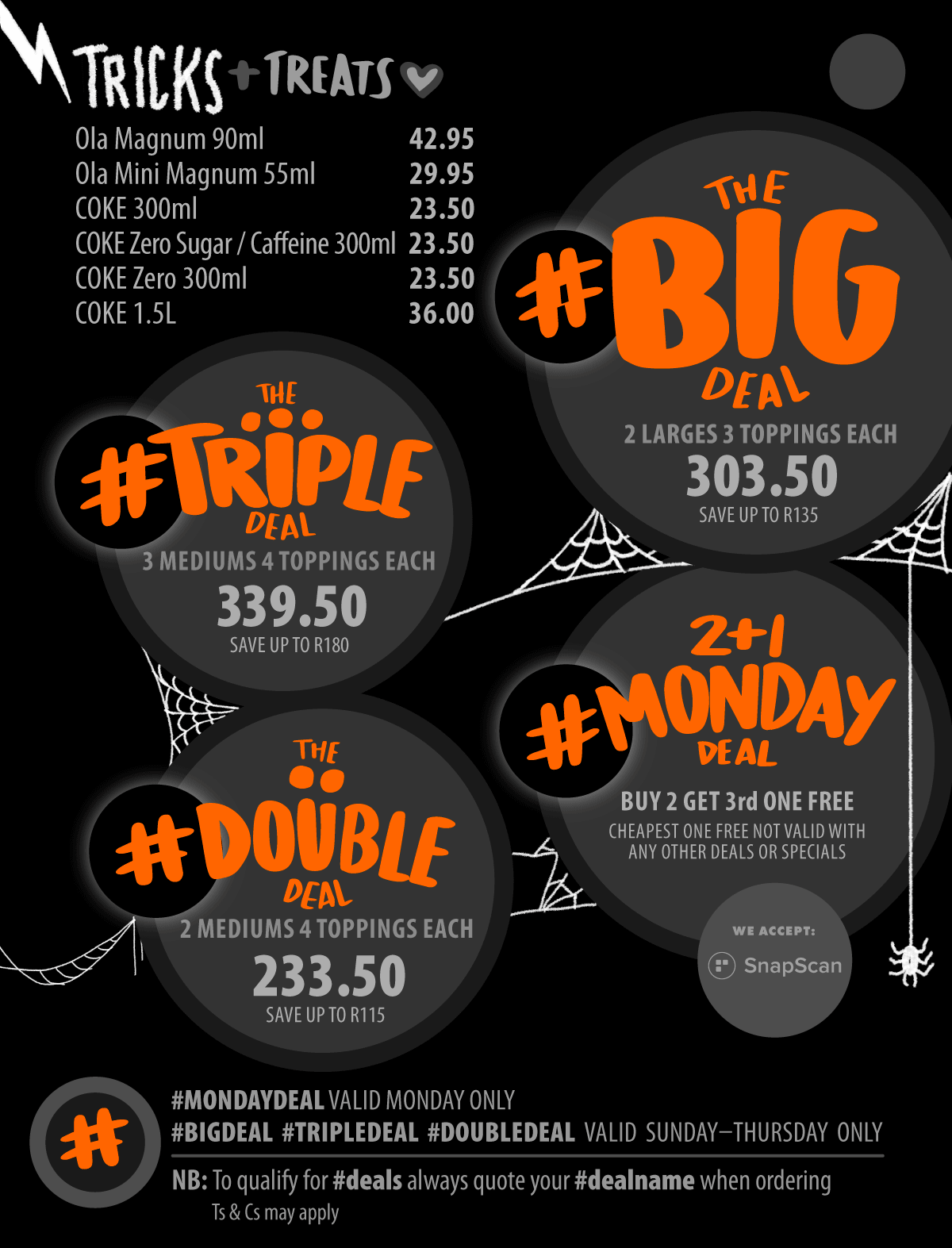 Butler's Pizza Menu - Cape Town's No.1 Pizza!